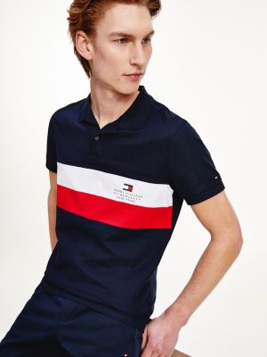 TH Cool Slim Fit Polo | BLUE | Tommy 