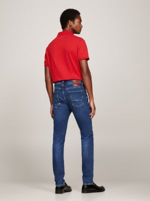 Bleecker Slim TH Flex Faded Jeans | Denim | Tommy Hilfiger