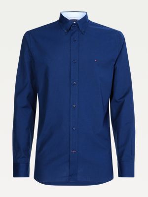 tommy blue shirt