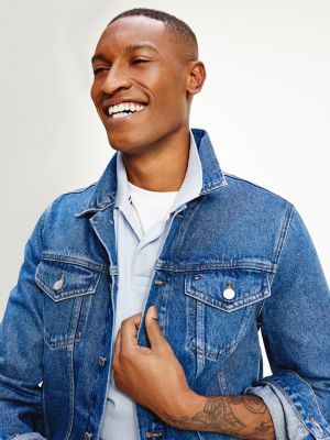 Dzhinsovaya Kurtka Iz Organicheskogo Hlopka Denim Tommy Hilfiger