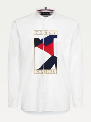 tommy collar shirt