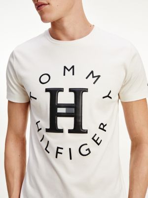 Elevated Appliqué Logo T-Shirt | WHITE 
