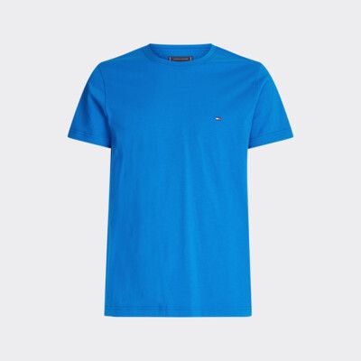 Futbolka Essential Iz Organicheskogo Hlopka Sinij Tommy Hilfiger
