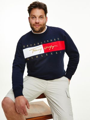 tommy sweatshirt blue