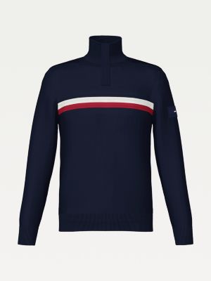 Vodolazka Signature S Firmennoj Otdelkoj Sinij Tommy Hilfiger