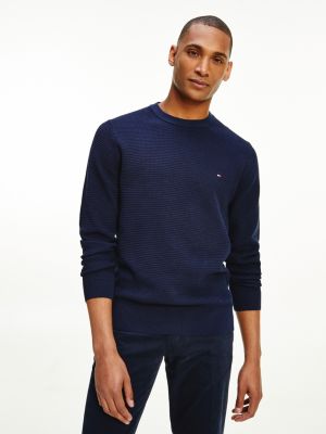 Knit Stripe Jumper | BLUE | Tommy Hilfiger