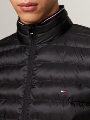 Water Repellent Packable Padded Vest | Black | Tommy Hilfiger