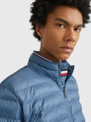 TH Warm Packable Recycled Padded Jacket BLUE Tommy Hilfiger