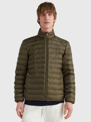 tommy hilfiger padded stand collar jacket