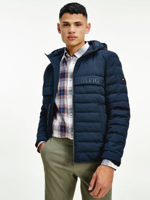 Lightly Padded Hooded Jacket | BLUE | Tommy Hilfiger