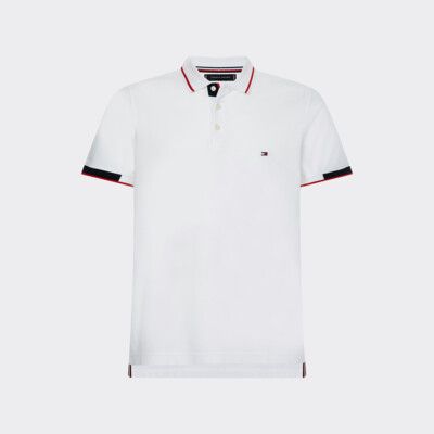 Polo Signature Uzkogo Kroya Sinij Tommy Hilfiger