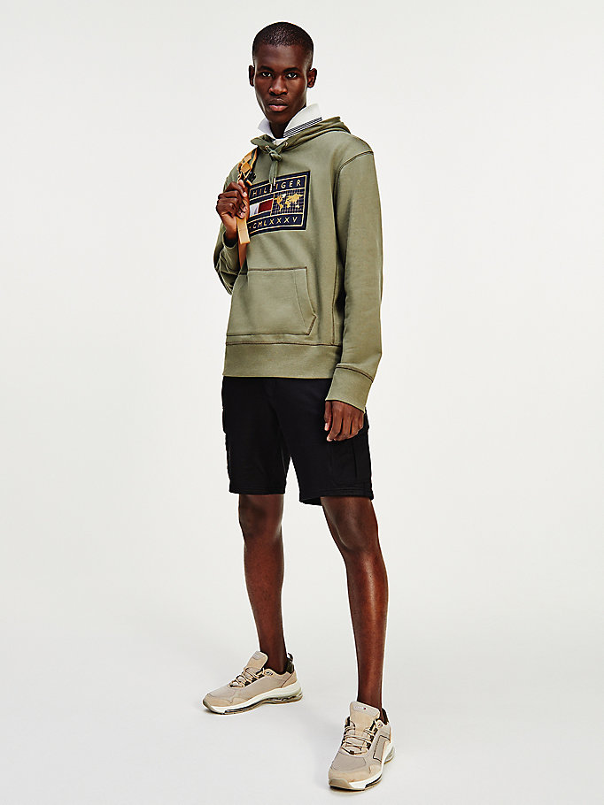 Harlem Relaxed Fit Cargo Shorts | BLACK | Tommy Hilfiger