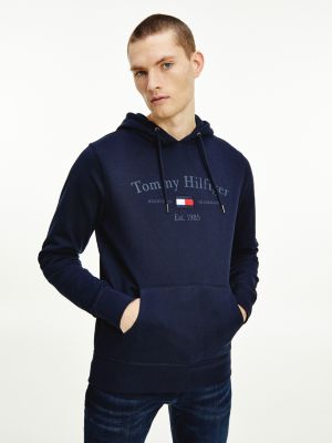 pull tommy jaune