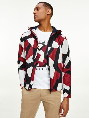 tommy hilfiger two tone hooded