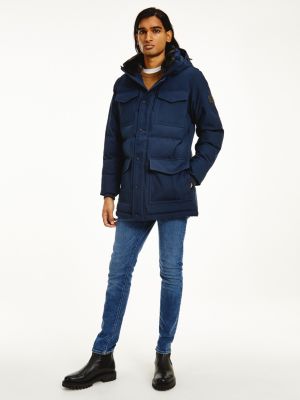 blue parka