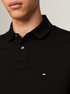 1985 Regular Fit Long Sleeve Polo Shirt — Black 4