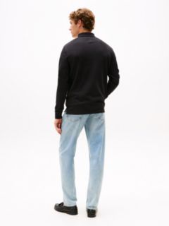1985 Regular Fit Long Sleeve Polo Shirt — Black 5