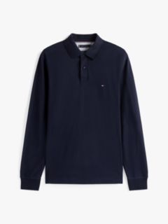 1985 Regular Fit Long Sleeve Polo Shirt — Blue 7