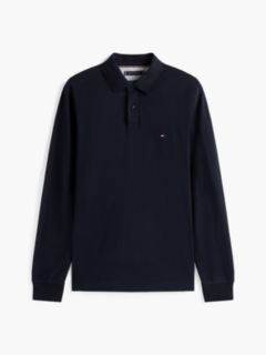 1985 Regular Fit Long Sleeve Polo Shirt — Blue 8
