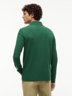 1985 Regular Fit Long Sleeve Polo Shirt — Green 5