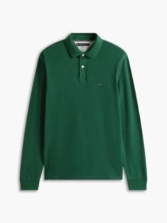 1985 Regular Fit Long Sleeve Polo Shirt — Green 8