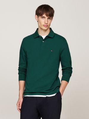 Long sleeve tommy polo best sale