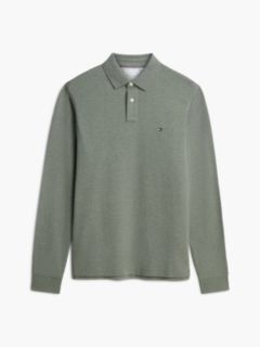 1985 Regular Fit Long Sleeve Polo Shirt — Green 5