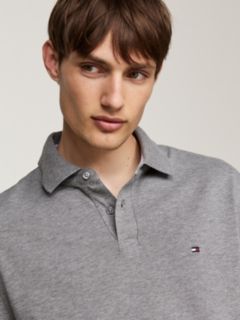 1985 Regular Fit Long Sleeve Polo Shirt — Grey 4