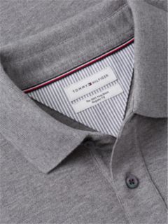 1985 Regular Fit Long Sleeve Polo Shirt — Grey 9