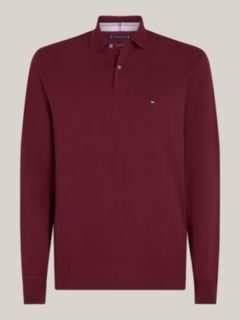 1985 Regular Fit Long Sleeve Polo Shirt — Purple 7