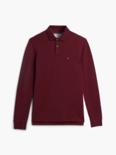 1985 Regular Fit Long Sleeve Polo Shirt — Purple 8