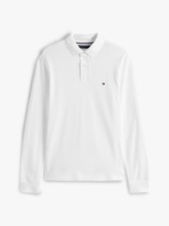 1985 Regular Fit Long Sleeve Polo Shirt — White 7