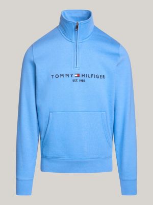 SUDADERA TOMMY HILFIGER DE MEZCLA ALGODÓN ORGÁNICO CON LOGO HOMBRE