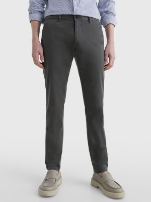 Bleecker Slim TH Flex Chinos | Grey | Tommy Hilfiger