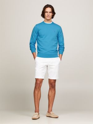 blue 1985 collection rundhalspullover für herren - tommy hilfiger