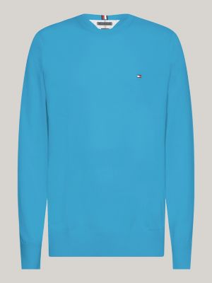 1985 Collection Rundhalspullover | Blau | Tommy Hilfiger 