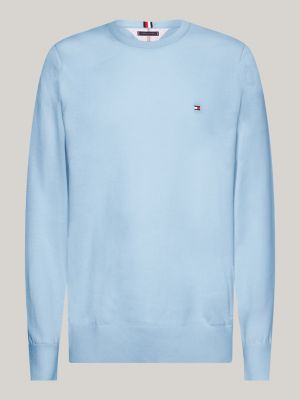 1985 Collection Rundhalspullover | Blau | Tommy Hilfiger 