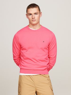 1985 Collection Crew Neck Jumper | Pink | Tommy Hilfiger