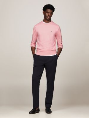 1985 Collection Rundhalspullover | Rosa | Tommy Hilfiger