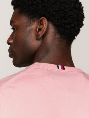 1985 Collection Rundhalspullover | Rosa | Tommy Hilfiger