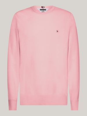 1985 Collection Rundhalspullover | Rosa | Tommy Hilfiger