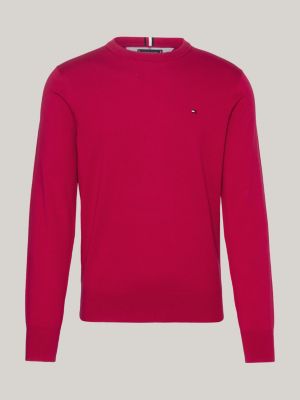 1985 Collection Rundhalspullover | RED | Tommy Hilfiger 