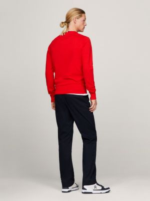 1985 Collection Rundhalspullover | RED | Tommy Hilfiger