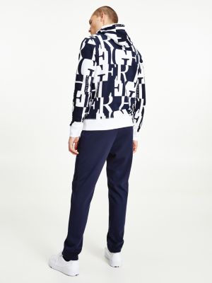 tommy hilfiger all over print jacket