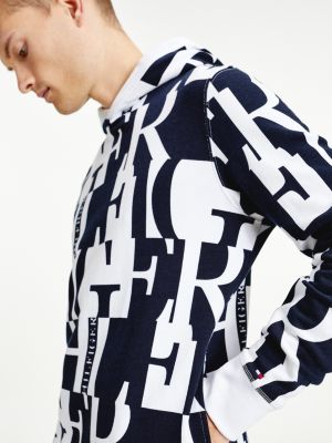 tommy hilfiger all over print jacket