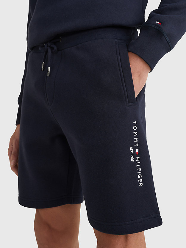 DESERT SKY Logo Drawstring Sweat Shorts for men TOMMY HILFIGER