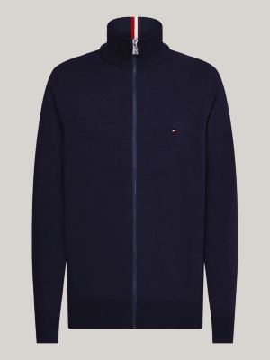 Tommy hilfiger classic heavy gauge best sale zip through