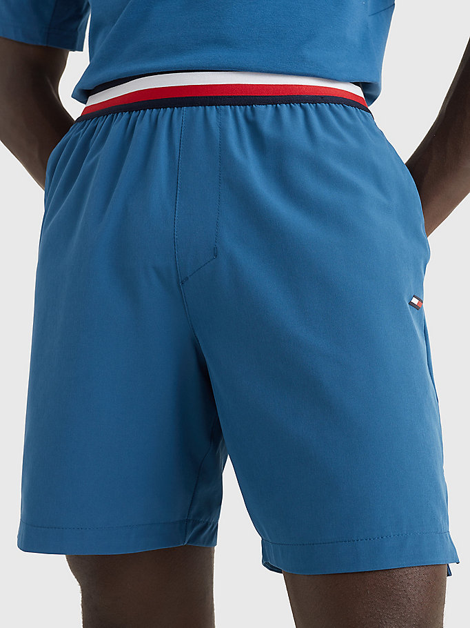Donna Abbigliamento da Shorts da Mini shorts Shorts e bermuda di Tommy Hilfiger in Blu 