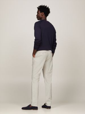 Essential Bleecker Slim Fit Chinos | Beige | Tommy Hilfiger