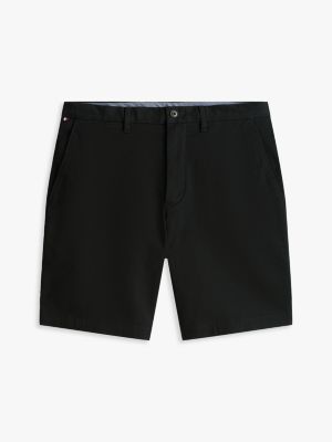 brooklyn short chino slim 1985 noir pour hommes tommy hilfiger